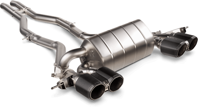 BMW F82 Akrapovic evolution system